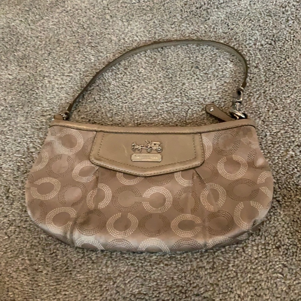 Coach clutch bag.